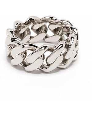 DARKAI Bague En Maille Gourmette - Métallisé