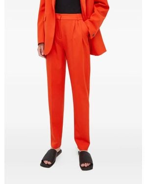 Samsøe & Samsøe Pantalones plisados - Rojo