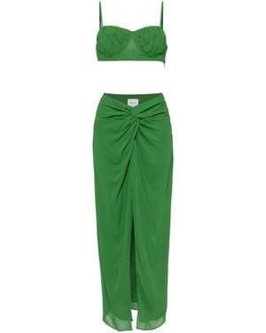 Reformation Conjunto de dos piezas Alana - Verde