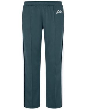 KTZ Logo-Embroidered Side-Stripe Track Pants - Blue