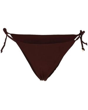 Fisico Bikinihöschen Mit Schnürung - Braun
