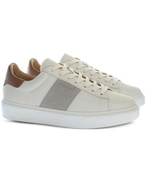 Woolrich Sneakers Mit Logo-Print - Weiß