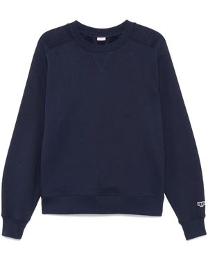 Fursac Sudadera con parche del logo - Azul