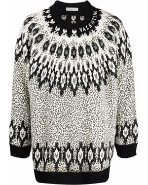 Valentino Garavani Jumpers Black - Grey