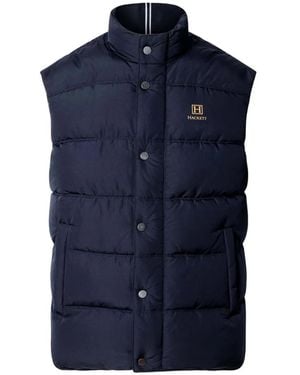 Hackett Heritage Gewatteerde Gilet - Blauw