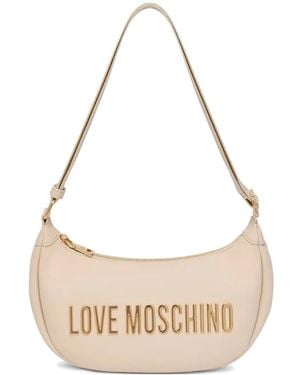 Love Moschino ロゴ ショルダーバッグ - ホワイト
