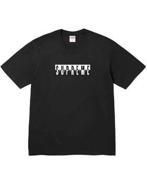 Supreme Split T-Shirt - Schwarz