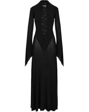 MANURI Zaddy Maxi Dress - Black