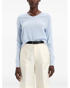 arch4 Pullover Mit V-Ausschnitt - Blau