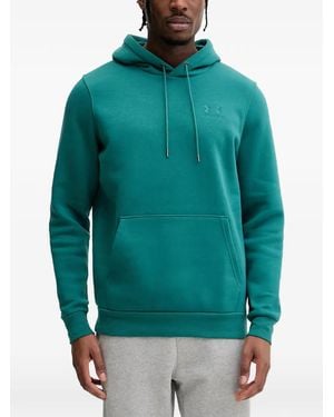 Under Armour Icon Logo-Embroidered Pouch-Pocket Hoodie - Green