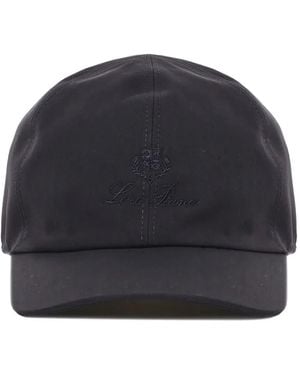 Loro Piana Logo-embroidered Baseball Cap - ブルー