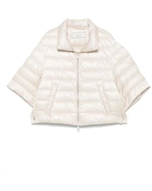 Peserico Short-Sleeves Puffer Jacket - White