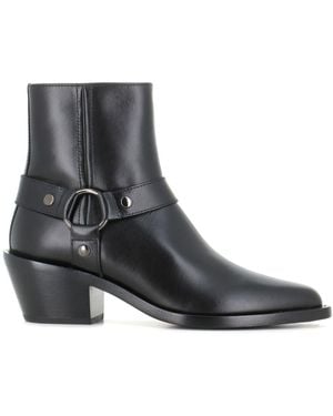 Henderson Leather Boots - Black