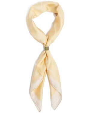 Maison Kitsuné Foulard Parisian Map - Metallic