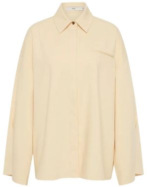 SIR. Sabina Pocket Shirt - Natural