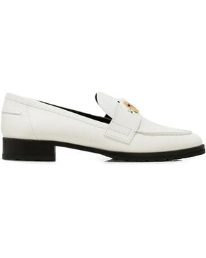 Maison Skorpios Brooklyn Loafers - White