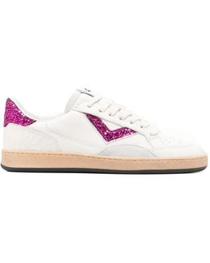 4b12 Playnew Glitter-Embellished Trainers - Pink