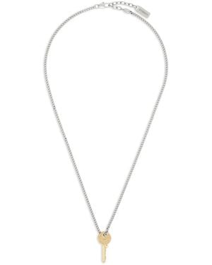 Vetements Collier À Pendentif Clé - Métallisé