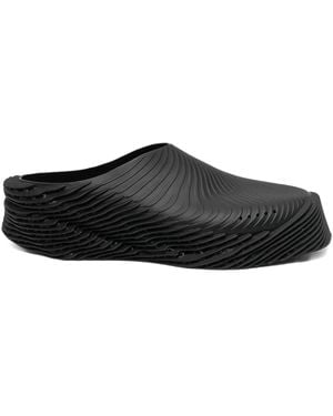ALIVEFORM Stratum Talon Mules - Black