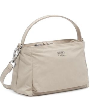 Bimba Y Lola Mini Sac À Main Chihuahua En Coton - White