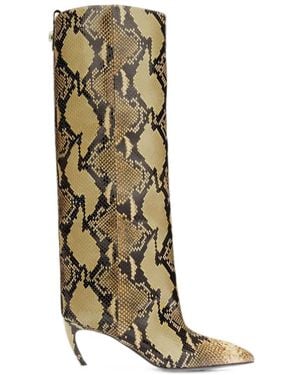 The Attico Lea Stiefel - Weiß