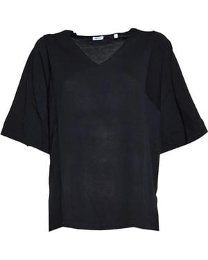 Aspesi Knitted T-Shirt - Black
