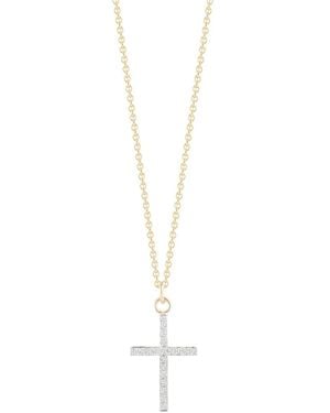 Mateo Collana Cross - Bianco