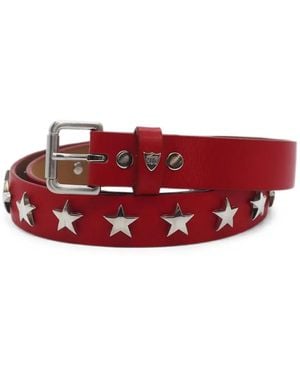 HTC Ceinture Walk Of Fame À Étoiles Métalliques - Rouge