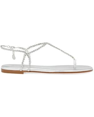 Gianvito Rossi Eternity Thong Sandals - White
