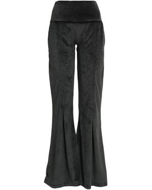Amir Slama Flared Broek - Zwart
