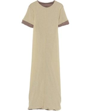 Sportmax Seam Paneled Dress - Natural