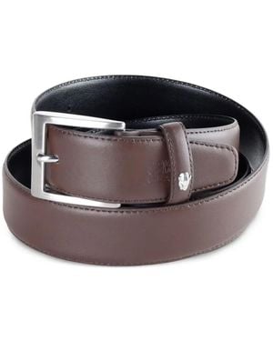 Roberto Cavalli Calfskin Leather Belt - Brown