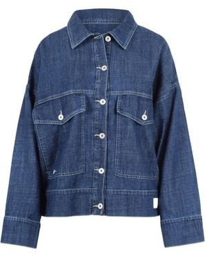 NOUMENO CONCEPT Buttoned Denim Jacket - Blue