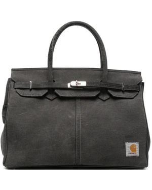 ANOTHER CHANCE Borsa Tote Con Fibbia - Nero