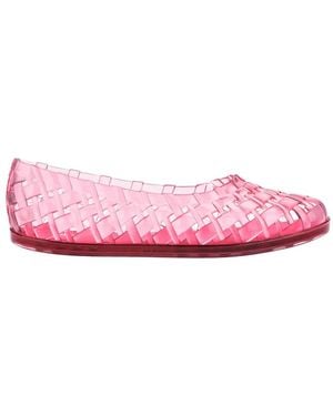 Melissa Melissa Possession Ballerina Jelly Flats - Pink