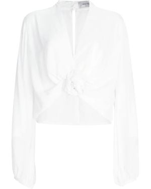 Silvia Tcherassi Blouse Rocio - Blanc