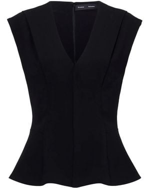 Proenza Schouler Janet Blouse - Black