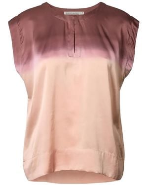 Rabens Saloner Blusa Rosalyn Horizon De Satén