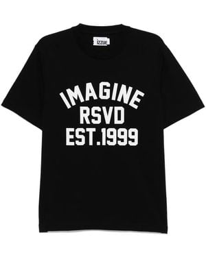 Izzue Printed T-Shirt - Black