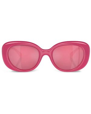 COACH Gafas De Sol Con Placa Del Logo - Rosa