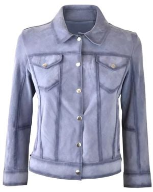 Bully Jacke Mit Brusttasche - Blau