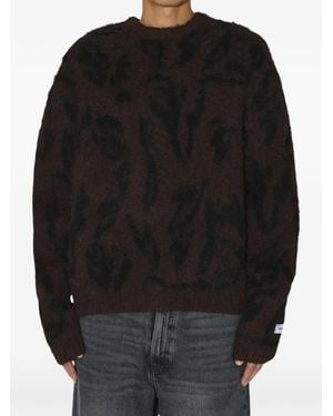 Dr. Denim Patch-Detail Sweater - Black