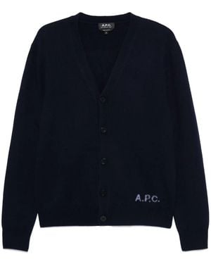 A.P.C. Kenny Cardigan - Blau
