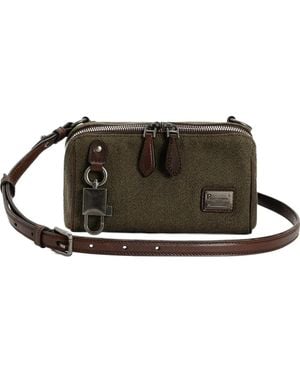 Dolce & Gabbana Lock ショルダーバッグ - ブラック