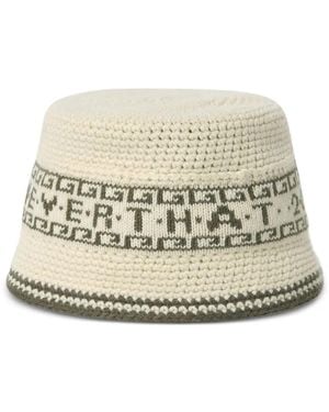 thisisneverthat Crochet Bucket Hat - Natural