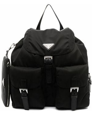 Prada Medium Re-nylon Backpack - Black