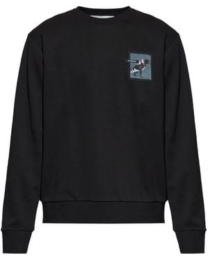 Iceberg Sweat À Patch Dinassour - Black