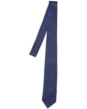 Cesare Attolini Spitze Krawatte - Blau