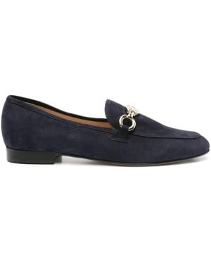 Casadei Loafer aus Wildleder - Blau