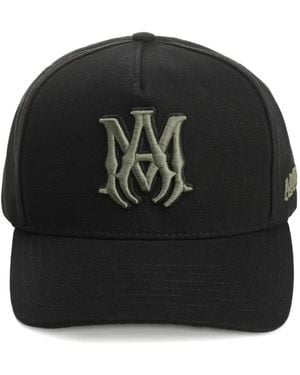 Amiri Logo-Embroidered Baseball Cap - Black